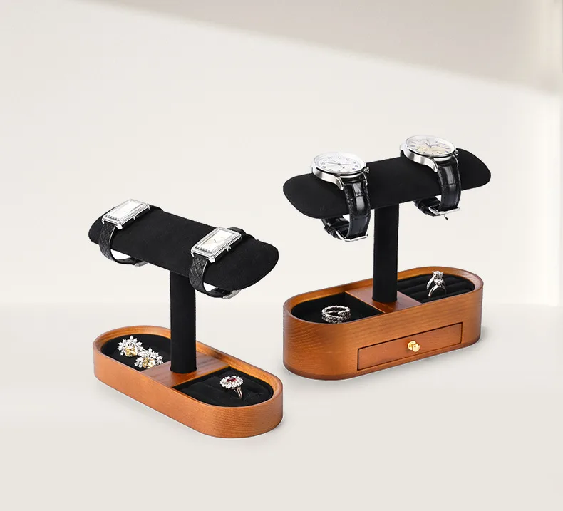 고급 원목 시계 진열대