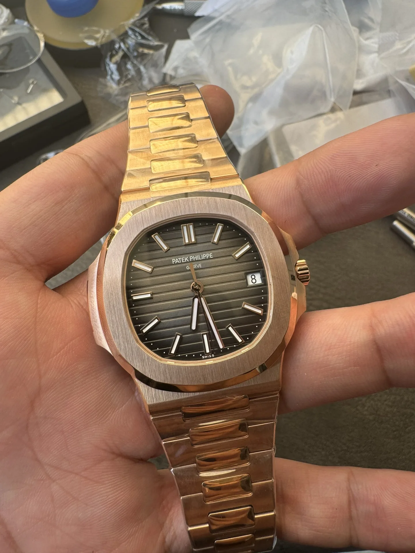 3K | Cal.324 무브먼트｜40mm l 파텍필립 노틸러스 5711