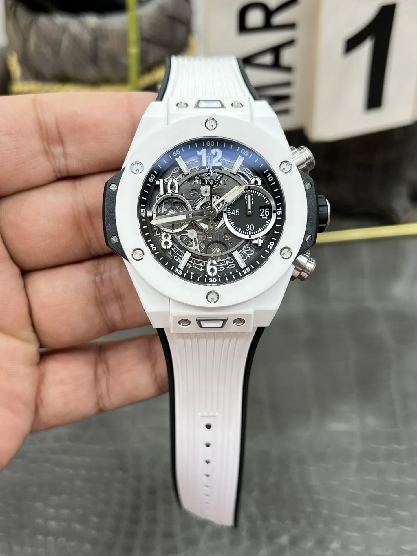 BBF l UNICO HUB1280 l  위블로 Big Bang Unico 42mm｜441.CY.471Y.RX