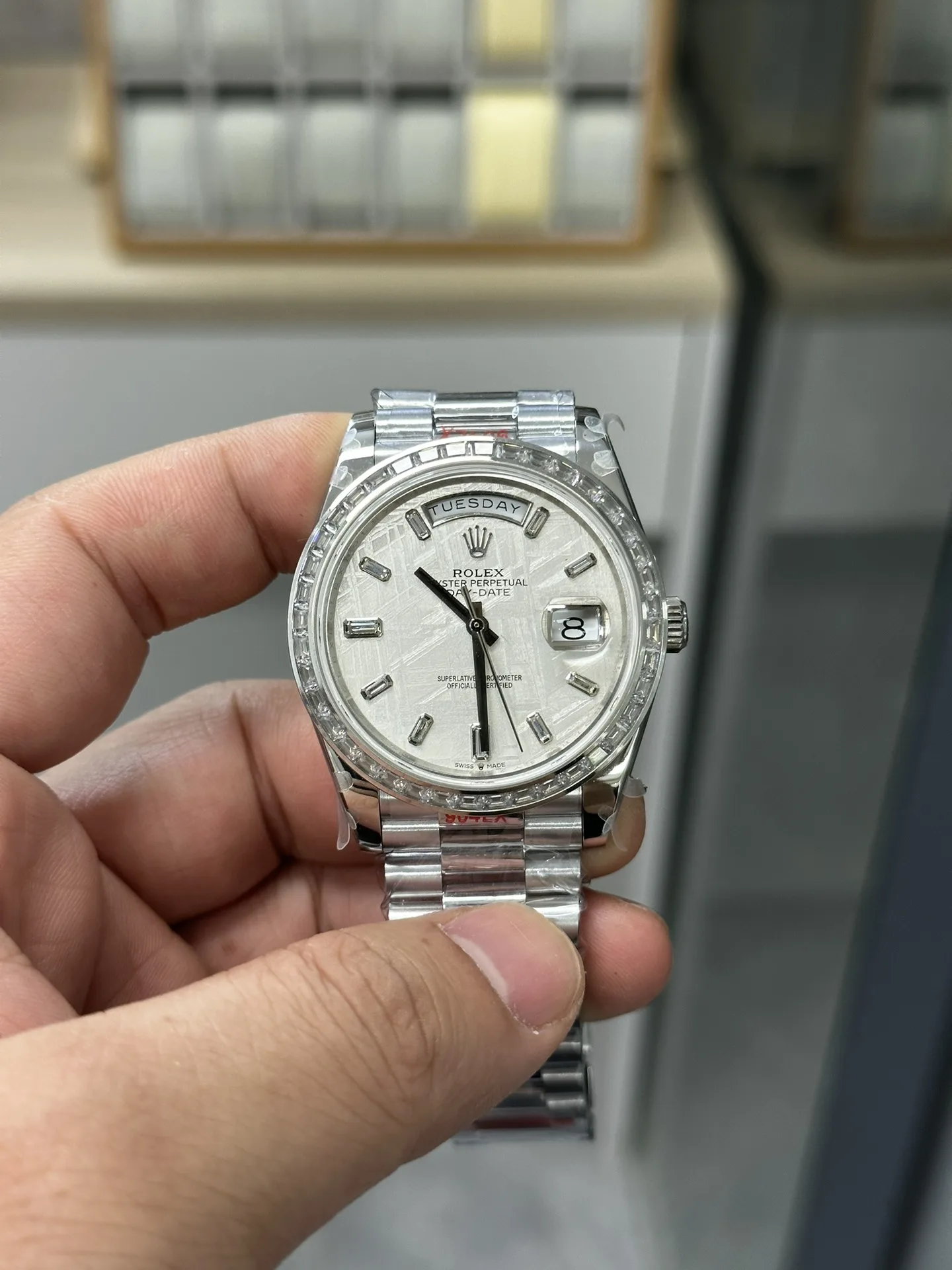 GM l 2836무브먼트 l 40mm l 데이데이트 Day-date 178g