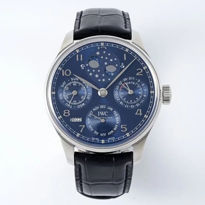 APS  l 52610 무브먼트 l 44.2 mm l 포르투기저 퍼페추얼 캘린더 IW503312