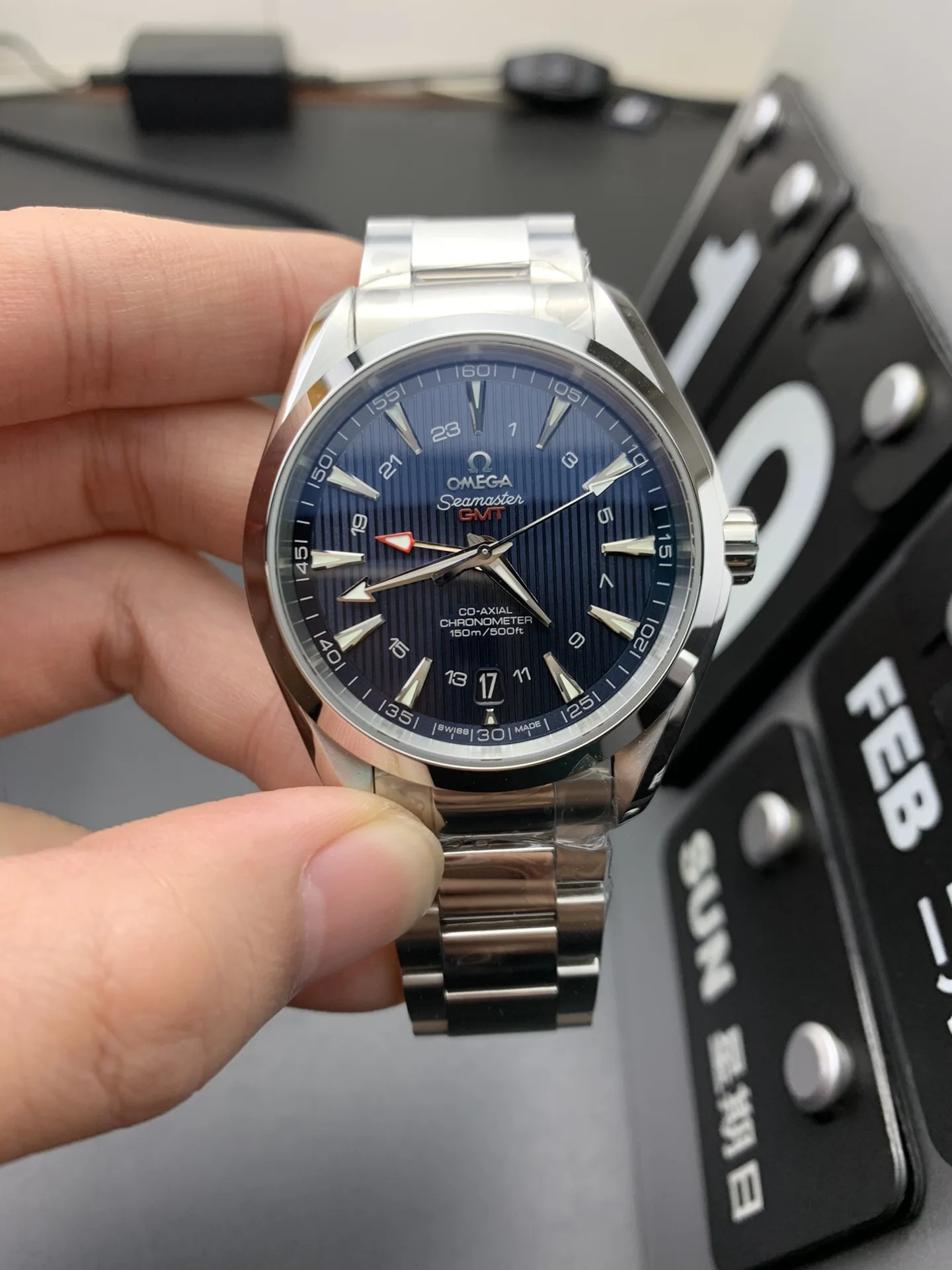 VS l 8900무브먼트 l 41mm l 씨마스터 아쿠아 테라 150M