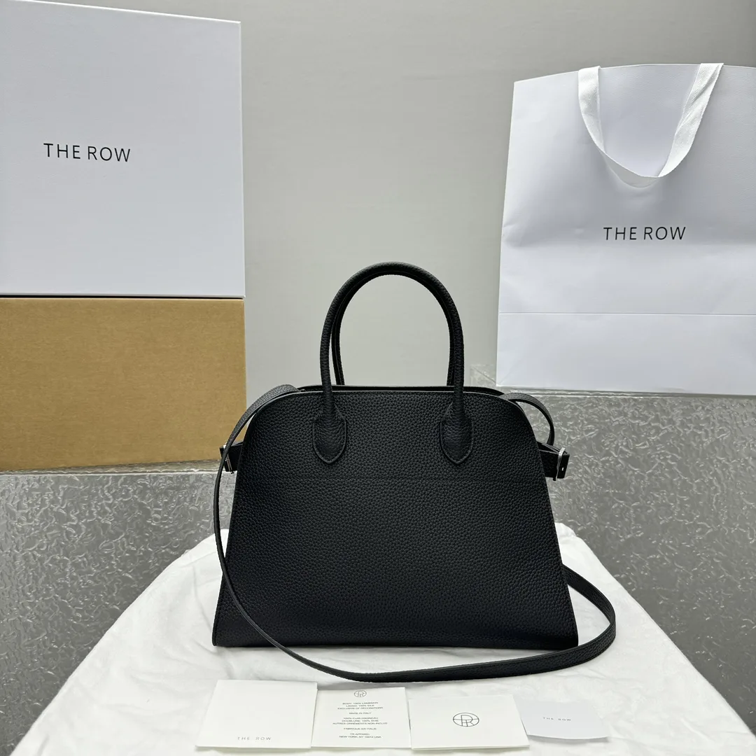 THE  ROW MARGAUX 12 가죽 백 32x13x25cm