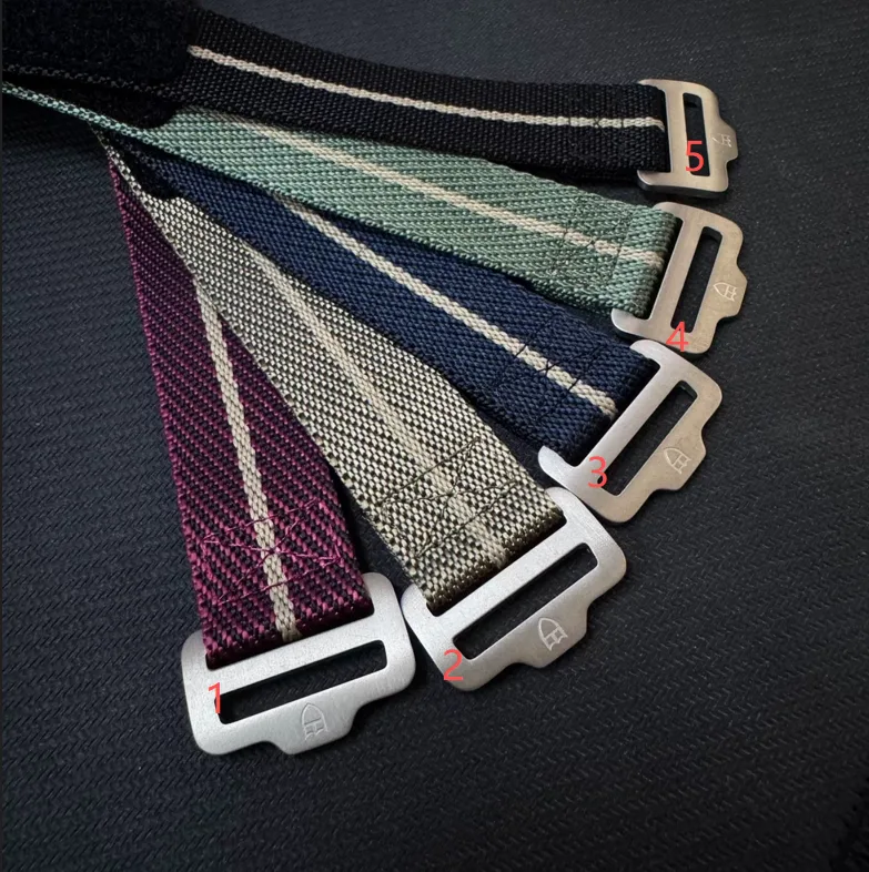 튜더 FXD 기계식 시계 맞춤 나일론 스트랩 22mm