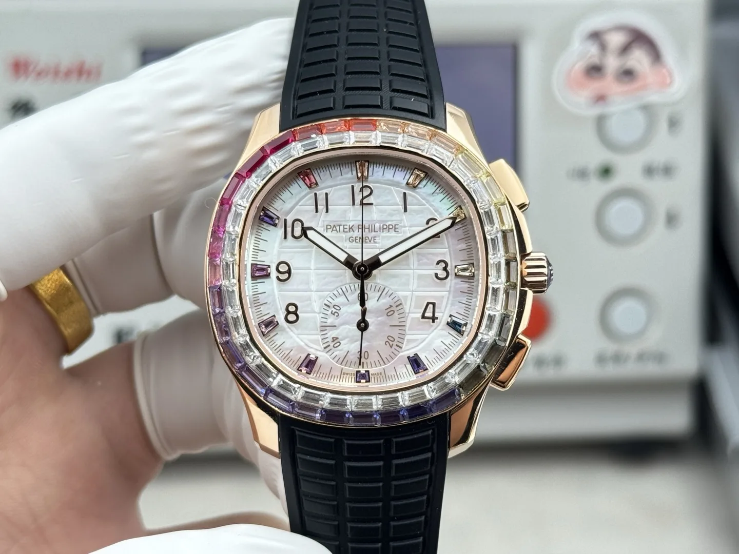 PPM l 4130 cal CH28‑520 l 39.9mm l 파텍필립 Aquanaut Luce7968