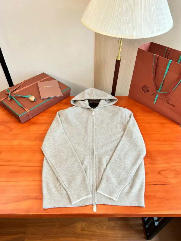 Loro Piana Varallo Hooded Bomber jacket